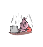 優しいうさぎさん（タイ語4）（個別スタンプ：21）