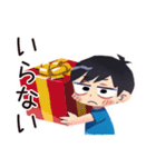 反抗期な子ども（男の子）★全力イヤイヤ（個別スタンプ：36）