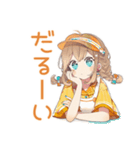 ウェイトレスの本音★裏トーク（個別スタンプ：16）