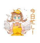 ウェイトレスの本音★裏トーク（個別スタンプ：22）