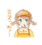 ウェイトレスの本音★裏トーク（個別スタンプ：24）