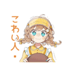ウェイトレスの本音★裏トーク（個別スタンプ：35）