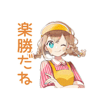 ウェイトレスの本音★裏トーク（個別スタンプ：36）