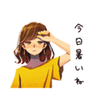 丸の内OLの夏★きれいおしゃれ（個別スタンプ：6）