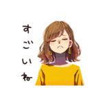 丸の内OLの夏★きれいおしゃれ（個別スタンプ：16）