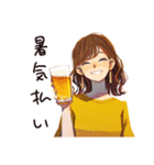 丸の内OLの夏★きれいおしゃれ（個別スタンプ：34）