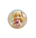 カプセルトイサマースタンプ（個別スタンプ：4）