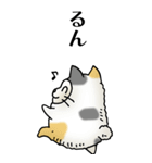 猫頭巾02（三毛）（個別スタンプ：13）