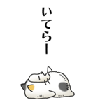 猫頭巾02（三毛）（個別スタンプ：19）