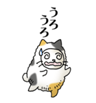 猫頭巾02（三毛）（個別スタンプ：27）