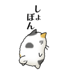 猫頭巾02（三毛）（個別スタンプ：30）