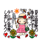 ひま子ちゃん690大人女子の暑い夏スタンプ（個別スタンプ：13）