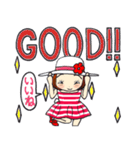 ひま子ちゃん690大人女子の暑い夏スタンプ（個別スタンプ：22）