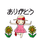 ひま子ちゃん690大人女子の暑い夏スタンプ（個別スタンプ：23）