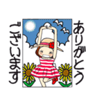 ひま子ちゃん690大人女子の暑い夏スタンプ（個別スタンプ：24）
