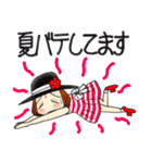 ひま子ちゃん690大人女子の暑い夏スタンプ（個別スタンプ：28）