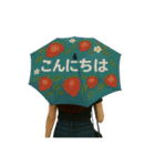 アンブレラ•アート1（個別スタンプ：7）