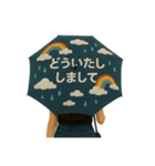 アンブレラ•アート1（個別スタンプ：12）