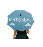アンブレラ•アート1（個別スタンプ：34）