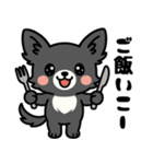黒チワのきもち（個別スタンプ：20）