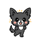 黒チワのきもち（個別スタンプ：28）
