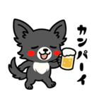 黒チワのきもち（個別スタンプ：30）