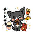 黒チワのきもち（個別スタンプ：33）