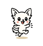 白チワのきもち（個別スタンプ：29）