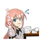 刀剣男士with書類（個別スタンプ：3）