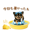 癒しチワワの「夏」の毎日（個別スタンプ：10）