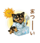 癒しチワワの「夏」の毎日（個別スタンプ：17）