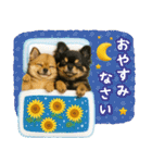 癒しチワワの「夏」の毎日（個別スタンプ：24）