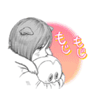 「女騎士とケモミミの子」（個別スタンプ：5）