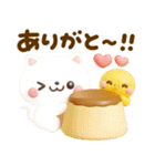 ねこねこにゃんこ3D♡スイーツ山盛り（個別スタンプ：25）