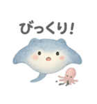 ふわふわ海のともだち（個別スタンプ：10）