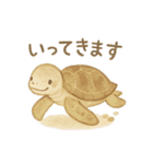 やさしい海の仲間たち（個別スタンプ：3）
