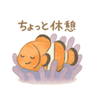 やさしい海の仲間たち（個別スタンプ：8）