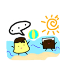 夏のともだちたち（個別スタンプ：5）