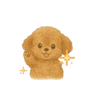 動く犬のスタンプLv.わん（個別スタンプ：3）