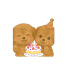 動く犬のスタンプLv.わん（個別スタンプ：8）