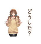 マイペース女子の夏2（個別スタンプ：10）