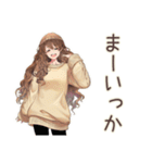 マイペース女子の夏2（個別スタンプ：28）