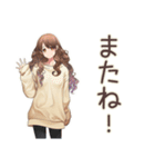 マイペース女子の夏2（個別スタンプ：40）