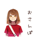 やさしい妻の子育て奮闘記♡家族（個別スタンプ：31）