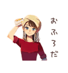 やさしい妻の子育て奮闘記♡家族（個別スタンプ：36）