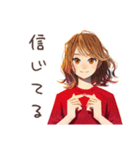 やさしい妻の子育て奮闘記♡家族（個別スタンプ：40）