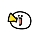 にっこりマンの動く顔文字スタンプ（個別スタンプ：18）