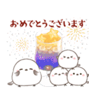 シマエナガ親子と夏の時間（個別スタンプ：31）