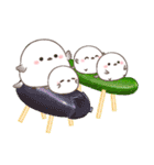 シマエナガ親子と夏の時間（個別スタンプ：39）