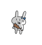 ぴょんこちゃんはちょっと野蛮人（個別スタンプ：32）